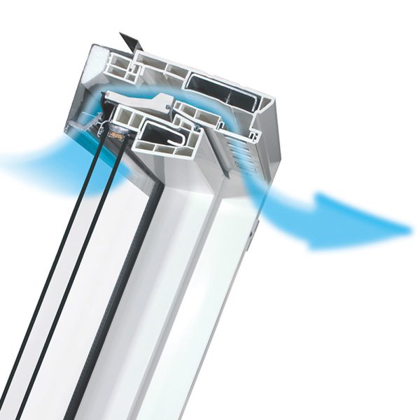 FAKRO® onderhoudsarm tuimeldakraam kunststof PTP-V U3 - Afbeelding 40