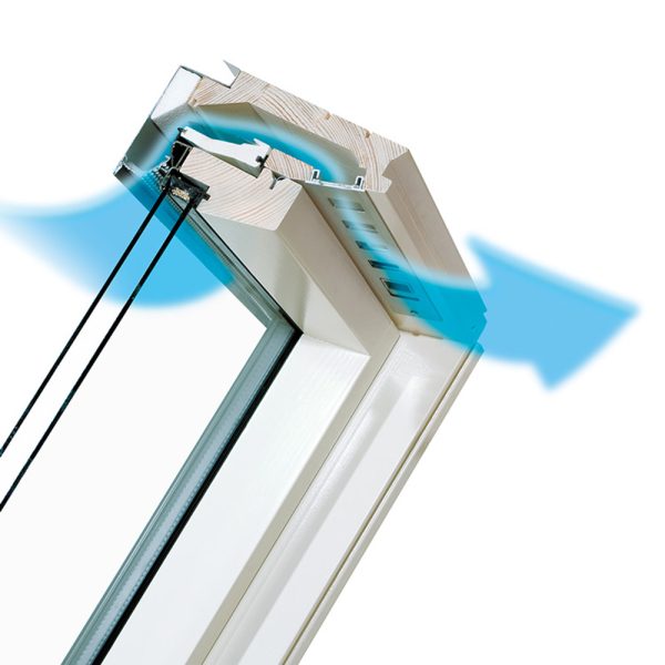 FAKRO® dakraam met verhoogde tuimelas FYU-V U3 - Afbeelding 6