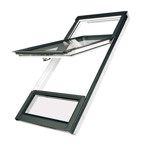 FAKRO® tuimeldakraam met benedenlicht FDY-V/U P2 - Afbeelding 6