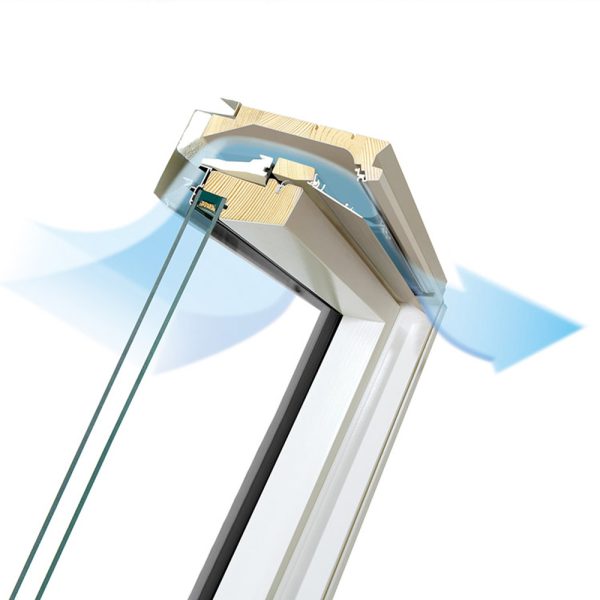 FAKRO® tuimeldakraam met verhoogde ventilatie FTU-V6 U3 - Afbeelding 16