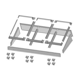 FAKRO® platdakopstand EFW B3/1