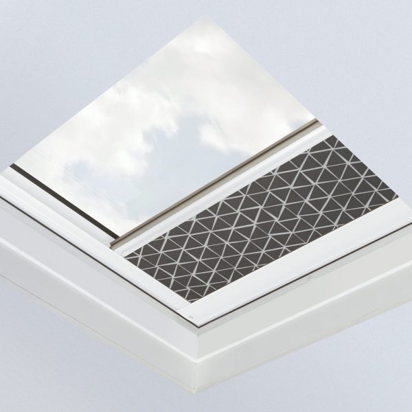 FAKRO® verduisterend rolgordijn elektrisch lichtkoepel/platdakraam ARF/D Solar - Afbeelding 21