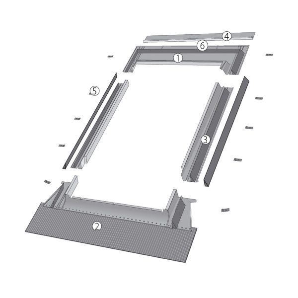 FAKRO® gootstuk EHV-PT Thermo - Afbeelding 4